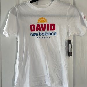 New Balance Collab with David’s sunflower seeds Tee size M NWT